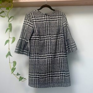 Zara Black and White Dress